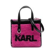 Karl Lagerfeld Handväska Purple, Dam