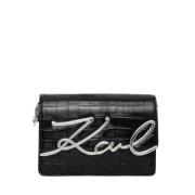 Karl Lagerfeld Cross Body Bags Black, Dam