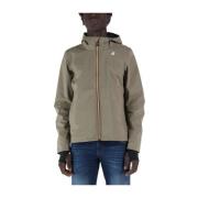 K-Way Herr Triple Layer Bonded Jacka Beige, Herr