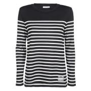 Max Mara Stilren T-shirt för modeframåt kvinnor Black, Dam