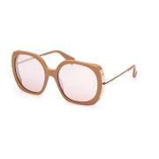 Max Mara Mm0079 46X Solglasögon Brown, Dam