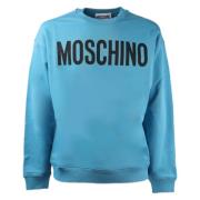 Moschino Sweatshirt Blue, Herr