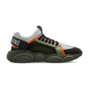 Moschino Sneakers med logotyp Green, Herr