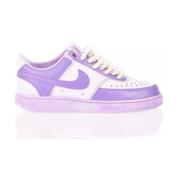 Nike Handgjorda Lila Sneakers för Kvinnor Purple, Dam