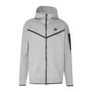 Nike ;Tech Fleece Sport Hoodie; Gray, Herr