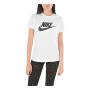 Nike Casual Logo T-Shirt White, Dam