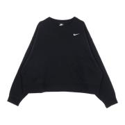 Nike Sports Crew Trend Plus Sweatshirt Black, Dam