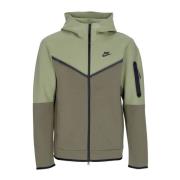 Nike Lättvikts zip-hoodie - Sportswear Tech Fleece Green, Herr