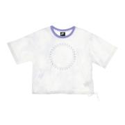 Nike Icon Clash Mesh Print T-Shirt White, Dam