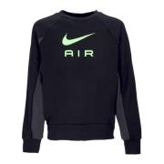 Nike Lätt Crewneck Sweatshirt - Sportkläder Air French Terry Crew Blac...