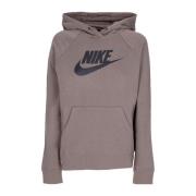 Nike Essentiell Sportswear Hoodie Gray, Dam