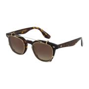 Oliver Peoples Stiliga solglasögon för sofistikerad look Black, Unisex