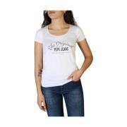 Pepe Jeans T-shirt cameron_pl505146 White, Dam