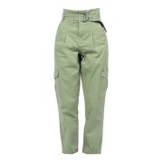 Pepe Jeans Trousers Green, Dam