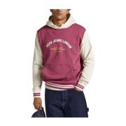 Pepe Jeans Hoodies Pink, Herr