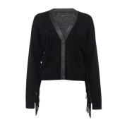 Pinko Stilfull Cardigan Black, Dam