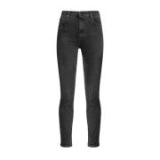 Pinko Slimma Denim Jeans för Kvinnor Gray, Dam