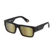 Police Stiliga solglasögon i färg 703G Black, Unisex