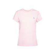 Polo Ralph Lauren Klassisk Rundhalsad T-Shirt Pink, Dam