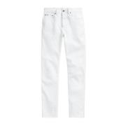 Polo Ralph Lauren Slim Fit Vita Jeans White, Dam