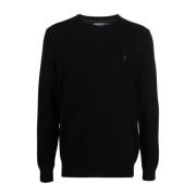 Polo Ralph Lauren Tidlös stickad tröja för den moderna mannen Black, H...