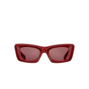 Prada Cat-Eye Solglasögon 15D-08S Red, Dam