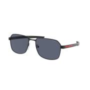 Prada Svarta PS 54Ws Dg009R Solglasögon Black, Unisex