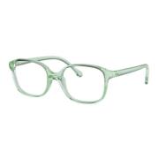 Ray-Ban Trendy Transparent Green Eyewear Frames Green, Unisex
