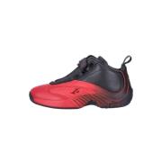 Reebok Answer IV Black/Flash Red Sneakers Black, Herr