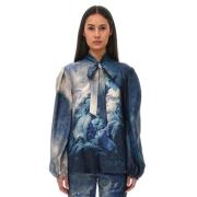 Roberto Cavalli Silkblus Multicolor, Dam