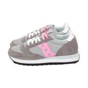 Saucony Grå/Rosa Jazz Original Sneakers för Kvinnor Gray, Dam