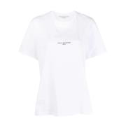 Stella McCartney Logo 2001 Print T-Shirt White, Dam