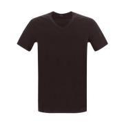 Tom Ford Klassisk V-Hals T-Shirt Black, Herr