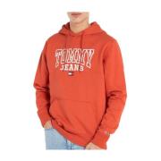 Tommy Hilfiger Sweatshirt reg entry graphic Tommy Jeans Red, Herr