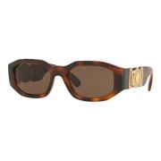 Versace THE Clans Solglasögon i Havana/Brun Brown, Unisex