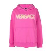 Versace Sweatshirt Pink, Dam