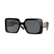 Versace Svart Ram Ve4405 Solglasögon Black, Dam