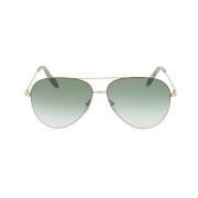 Victoria Beckham Stiliga solglasögon för modemedvetna kvinnor Green, D...