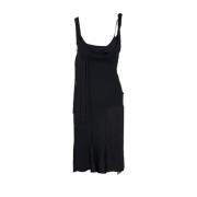 Victoria Beckham Lekfull frans mini klänning Black, Dam