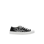 Vivienne Westwood Sneakers med logotyp Black, Dam