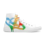 Vivienne Westwood Höga sneakers med Plimsoll White, Dam