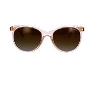 Vogue Polariserade Vogue solglasögon med transparent rosa ram Pink, Da...