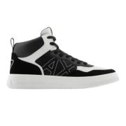 Armani Exchange Modern Stiliga Sneakers Black, Herr