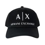 Armani Exchange Herr Svart Keps Black, Herr