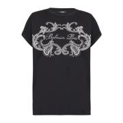 Balmain T-shirt Black, Dam