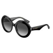 Dolce & Gabbana Svarta bågar solglasögon Black, Dam