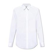 Dolce & Gabbana Bomullsskjorta White, Herr