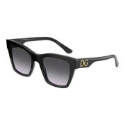 Dolce & Gabbana Print Family Solglasögon Black, Dam