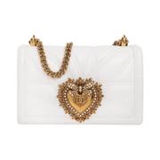 Dolce & Gabbana ‘Devotion Medium’ axelväska White, Dam
