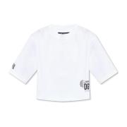 Dolce & Gabbana Tryckt T-shirt White, Dam